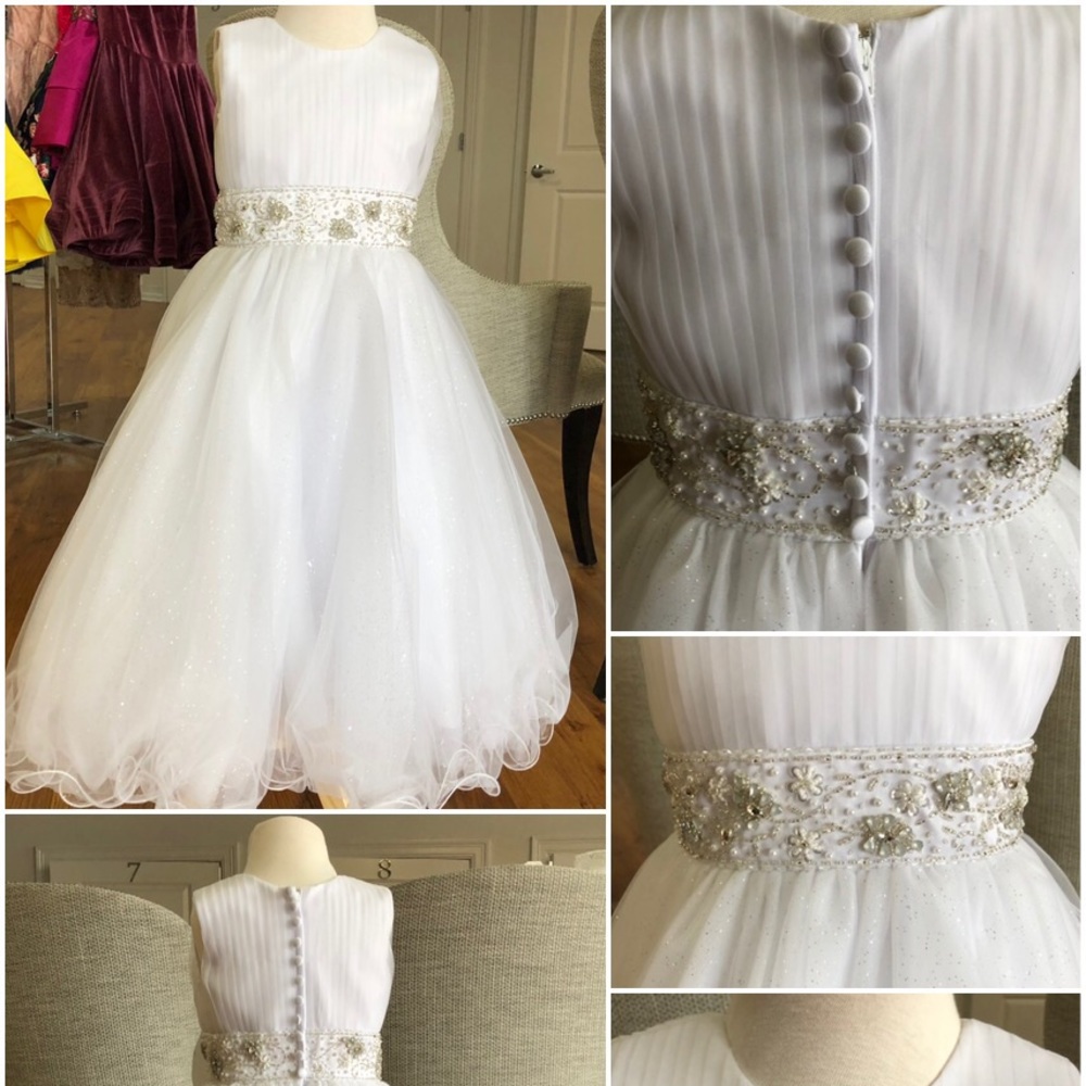 Formal occasion little girl dress